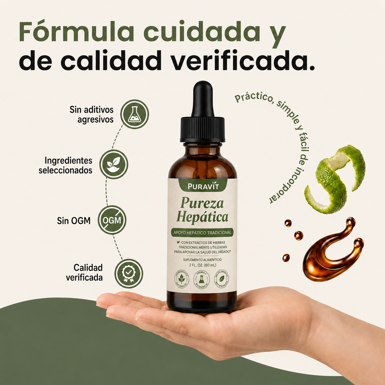 PURAVIT™ | Apoyo Hepático Natural para Sentirte Más Liviano y Equilibrado